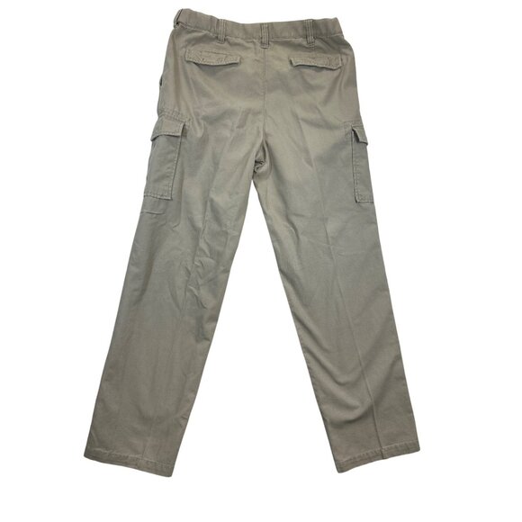 Croft & Barrow Pants Mens 34x34‎ Khaki Cargo Classic Fit - Picture 2 of 11
